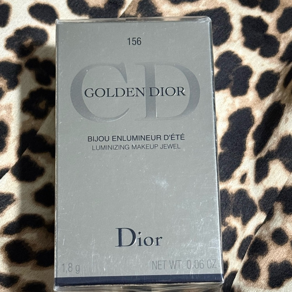 Christian Dior Golden Dior Luminizing Makeup Jewel 156 Lamé Pink 🎀 🩷 Sealed ✨ - Picture 1 of 4